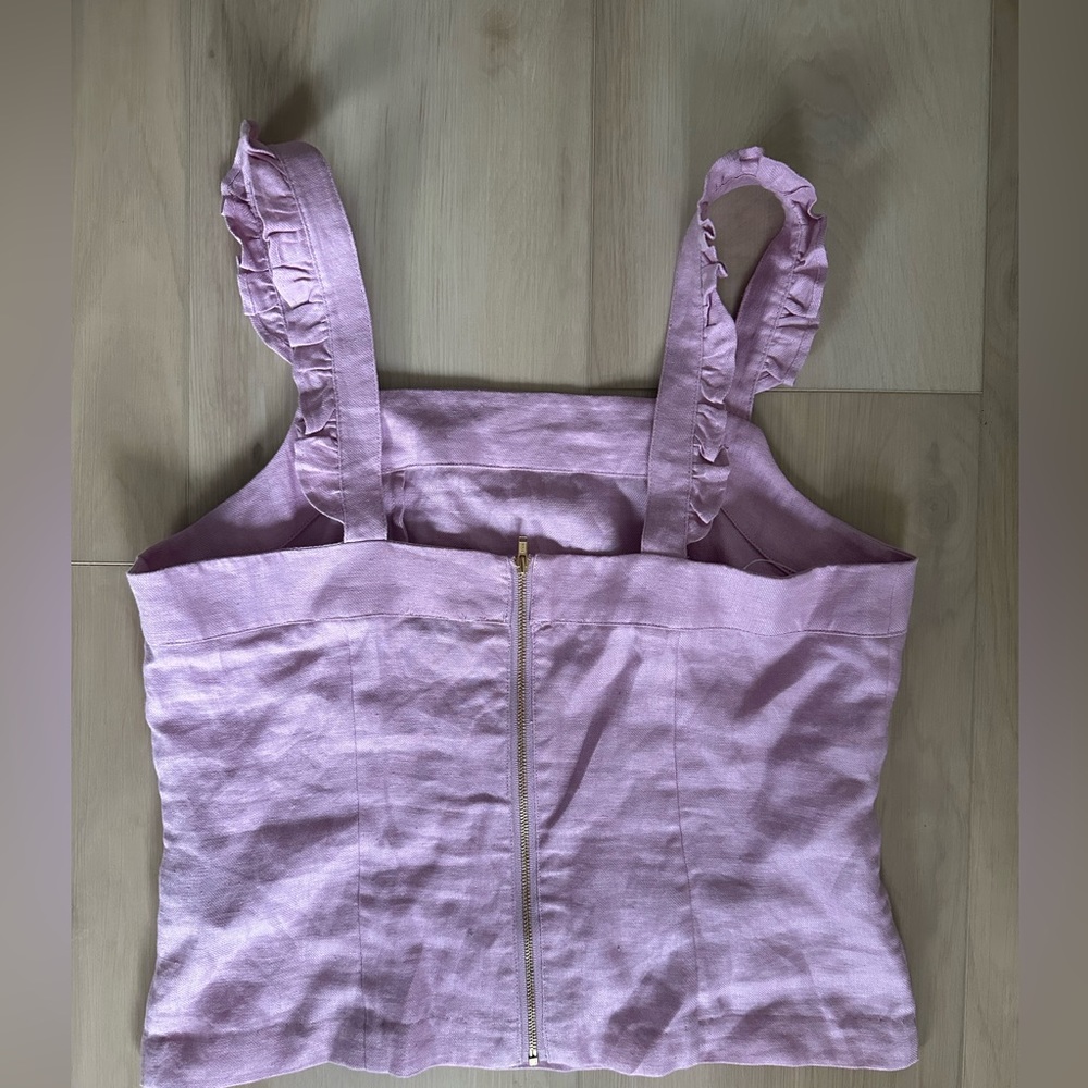 NWOT Marcs Aleah Top Lilac size AUS 12/US Medium - Picture 4 of 6